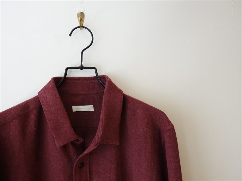 恋人はワイン色 ～ niuhans/ Linen Wool Flannel Shirt | Euphonica blog - 高慢と偏見